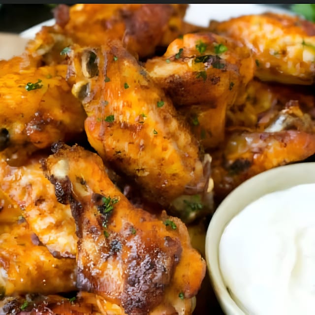 Tandoori Chicken Wings.