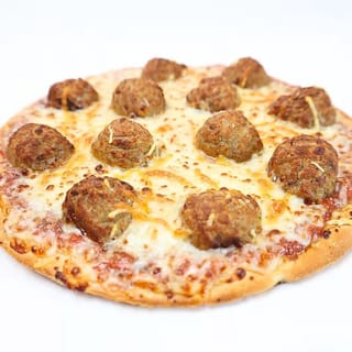 Cheese Meatball Pizza
