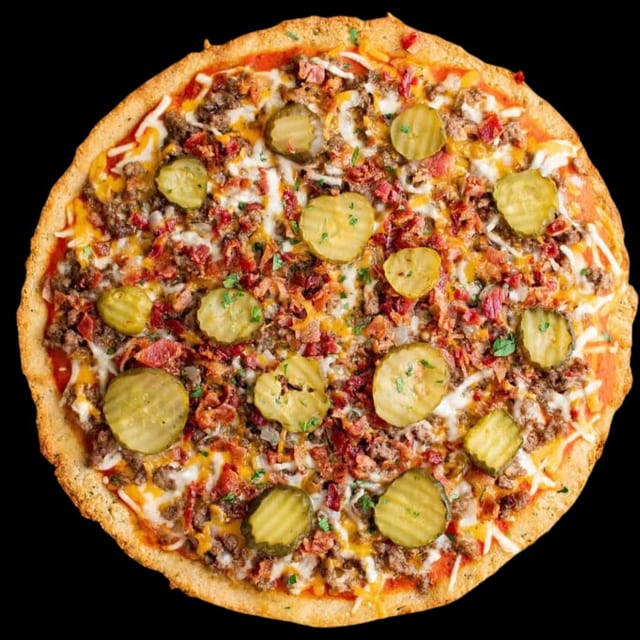 Cheese Burger Pizza.
