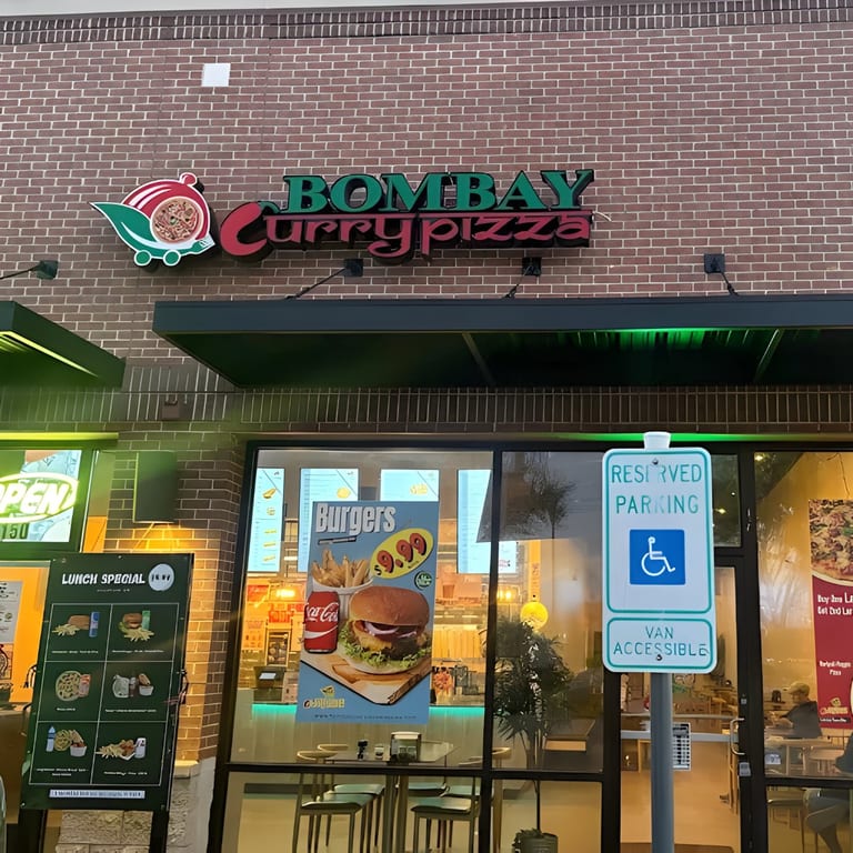 Welcome to Bombay Curry Pizza in Coppell