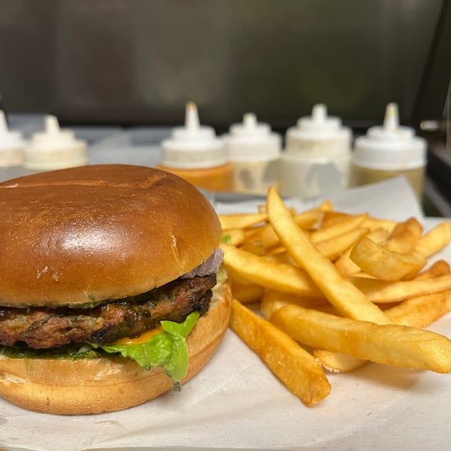 Peri Peri Chicken Burger.