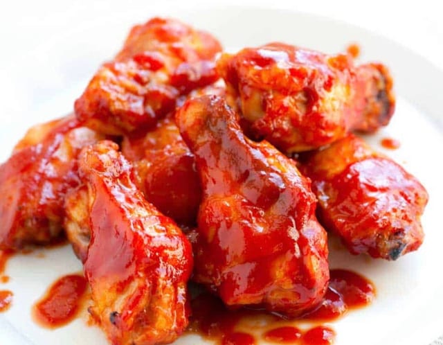 BBQ Chicken Wings.