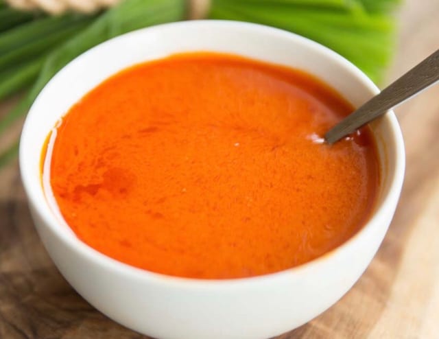 Buffalo Sauce Dipping Cup.
