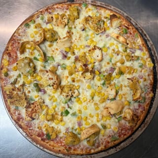Samosa Chat Pizza
