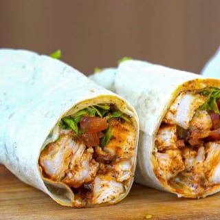 Butter Chicken Wrap