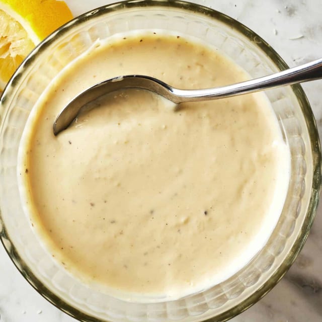 Caesar Dressing Dipping Cup.