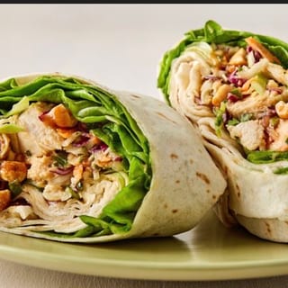 Bombay Chicken Salad Wrap
